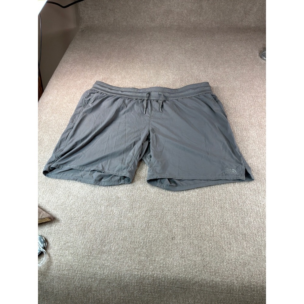 The North Face Womens Aphrodite 2.0 Gray Hiking Shorts XXL Long